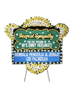 Karangan Bunga Papan Dukacita Jabodetabek - New 135