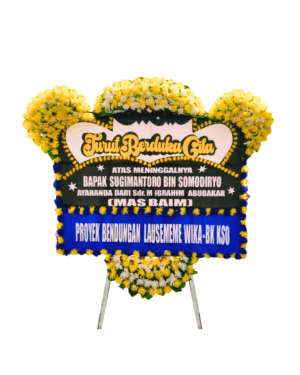 Karangan Bunga Papan Dukacita Jabodetabek - New 134