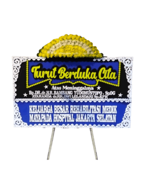 Karangan Bunga Papan Duka Cita - Jakarta - New - 02