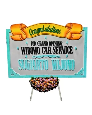 Karangan Bunga Papan Congratulation Surabaya - New 101