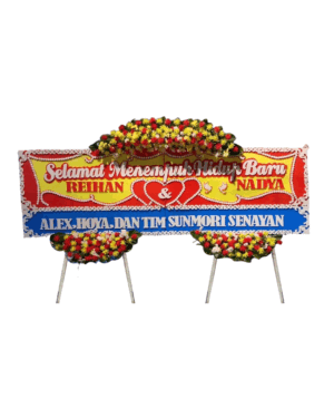 Karangan Bunga Wedding Jabodetabek - New 168