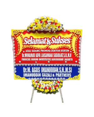Karangan Bunga Papan Congratulation Jabodetabek - New 110