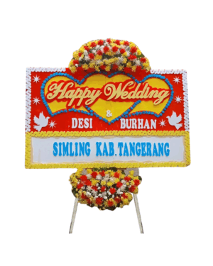 Karangan Bunga Wedding Jabodetabek - New 149