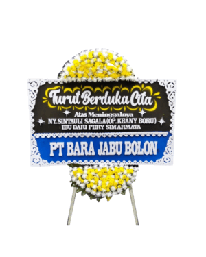 Karangan Bunga Papan Duka Cita - Jakarta - New - 03