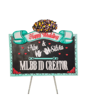 Karangan Bunga Papan Wedding Surabaya - New 130