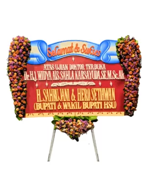 Karangan Bunga Papan Congratulation Surabaya - New 104