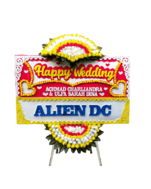 Karangan Bunga Papan Wedding Jakarta - New - 15