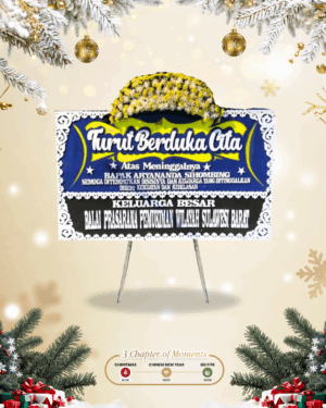 Karangan Bunga Papan Dukacita Jabodetabek - New 123