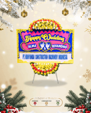 Karangan Bunga Wedding Jabodetabek - New 158