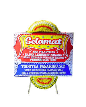 Karangan Bunga Papan Congratulation - Jakarta - New - 05