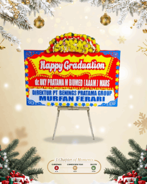 Karangan Bunga Papan Congratulation Jabodetabek - New 103