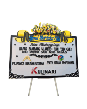 Karangan Bunga Papan Duka Cita Surabaya - New 121