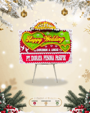 Karangan Bunga Wedding Jabodetabek - New 148