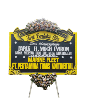 Karangan Bunga Papan Duka Cita Surabaya - New 111