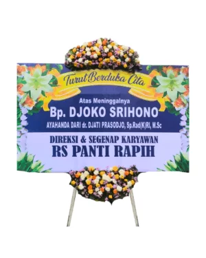 Karangan Bunga Papan Duka Cita Surabaya - New 112