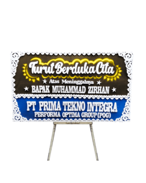 Karangan Bunga Papan Duka Cita - Jakarta - New - 13