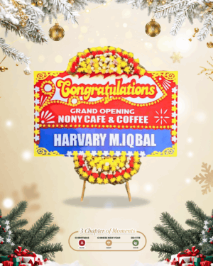 Karangan Bunga Papan Congratulation Jabodetabek - New 106