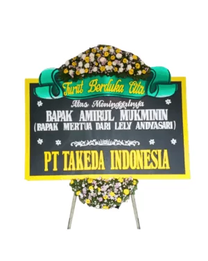 Karangan Bunga Papan Duka Cita Surabaya - New 118