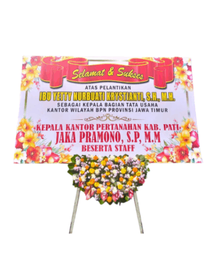 Karangan Bunga Papan Congratulation Surabaya - New 100
