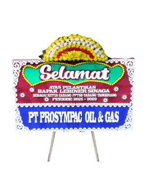 Karangan Bunga Papan Congratulation - Jakarta - New - 20