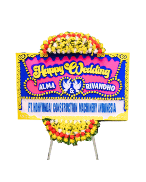 Karangan Bunga Wedding Bandung - New 150