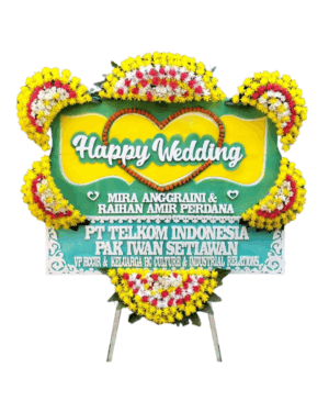 Karangan Bunga Wedding Bandung - New 166