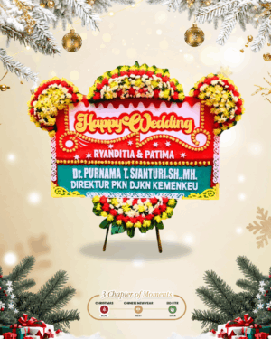 Karangan Bunga Wedding Jabodetabek - New 149