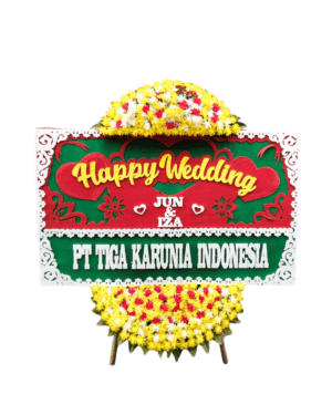 Karangan Bunga Papan Wedding Jakarta - New - 21