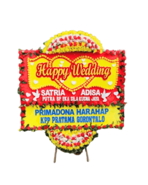 Karangan Bunga Wedding Bandung - New 156