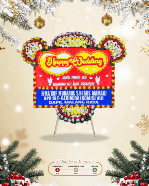 Karangan Bunga Wedding Jabodetabek - New 150