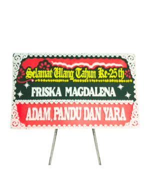 Karangan Bunga Papan Congratulation - Jakarta - New - 19