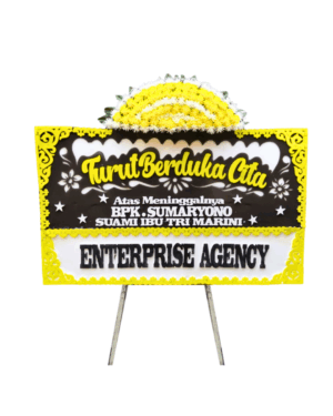 Karangan Bunga Papan Dukacita Jabodetabek - New 124