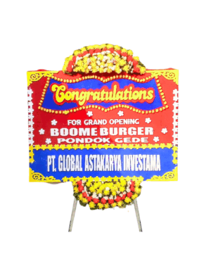 Karangan Bunga Papan Congratulation Bandung - New 111