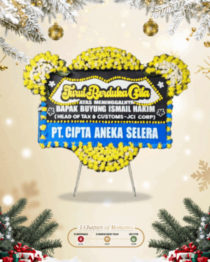 Karangan Bunga Papan Dukacita Jabodetabek - New 132