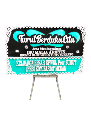 Karangan Bunga Papan Dukacita Jabodetabek - New 120