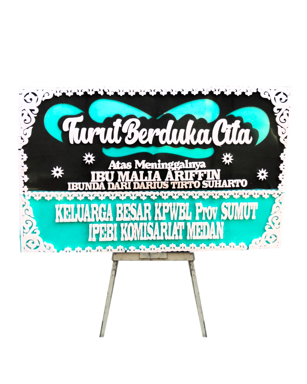 Karangan Bunga Papan Dukacita Jabodetabek - New 120