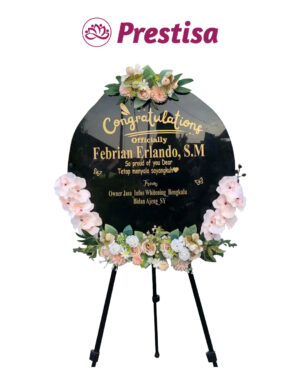 Karangan Bunga Papan Akrilik - New - 002