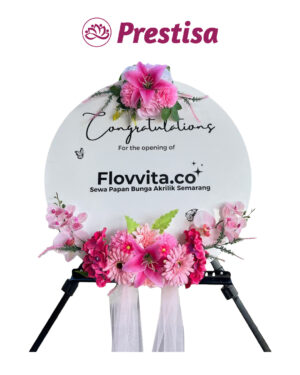 Karangan Bunga Papan Akrilik - New - 006