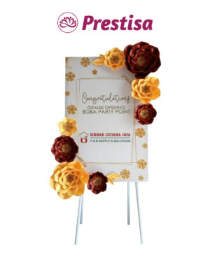 Karangan Bunga Papan Kertas - New - 010