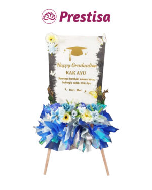 Karangan Bunga Papan Akrilik - New - 012