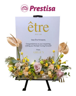 Karangan Bunga Papan Kertas - New - 025