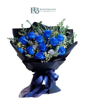 Midnight Azure Elegance