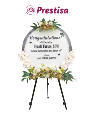 Karangan Bunga Papan Akrilik - New - 005