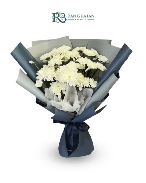 White Chrysanthemum Bouquet