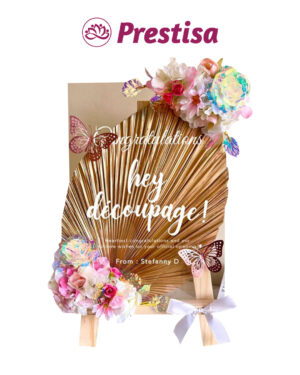 Karangan Bunga Akrilik Mini - New 005