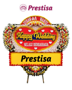 Karangan Bunga Love - New 001