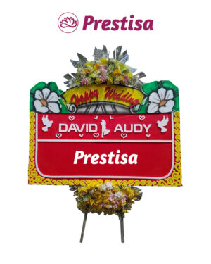 Karangan Bunga Papan Wedding Yogyakarta - New 018