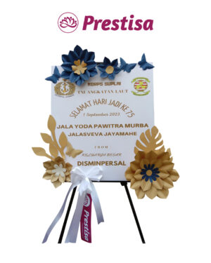 Karangan Bunga Papan Kertas - New - 006