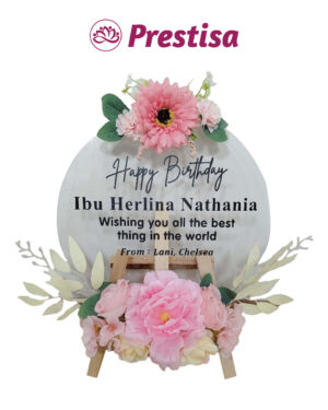 Karangan Bunga Akrilik Mini - New 011