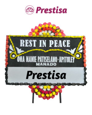 Karangan Bunga Papan Duka Cita Manado - New 003